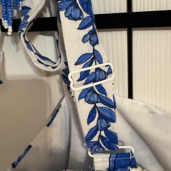 Calypso St Barth Blue and White Floral Dress - Picture 14 of 14